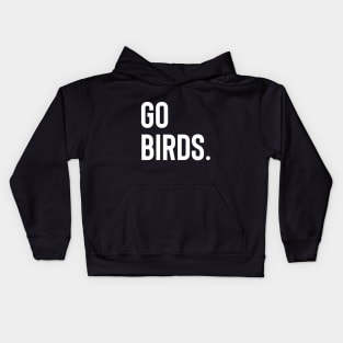 Go Birds (white) Kids Hoodie